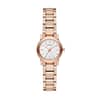 Burberry Women’s Swiss Made Quartz Rose Gold Stainless Steel White Dial 27mm Watch BU9204