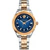 Versace Women’s Quartz Swiss Made Two-tone Stainless Steel Blue Dial 35mm Watch V12060017
