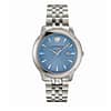 Versace Men’s Quartz Swiss Made Silver Stainless Steel Blue Dial 42mm Watch VELQ00419