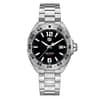 Tag Heuer Formula 1 Men’s Quartz Swiss Made Silver Stainless Steel Black Dial 41mm Watch WAZ1112.BA0875