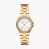 Michael Kors Women’s Quartz Gold Stainless Steel Silver Dial 33mm Watch MK7278