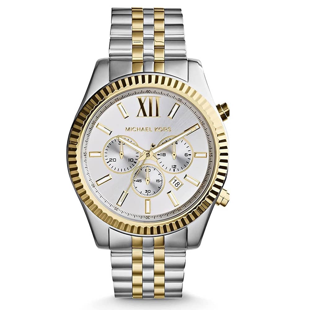 Michael Kors Men’s Chronograph Stainless Steel Watch 44mm MK8344