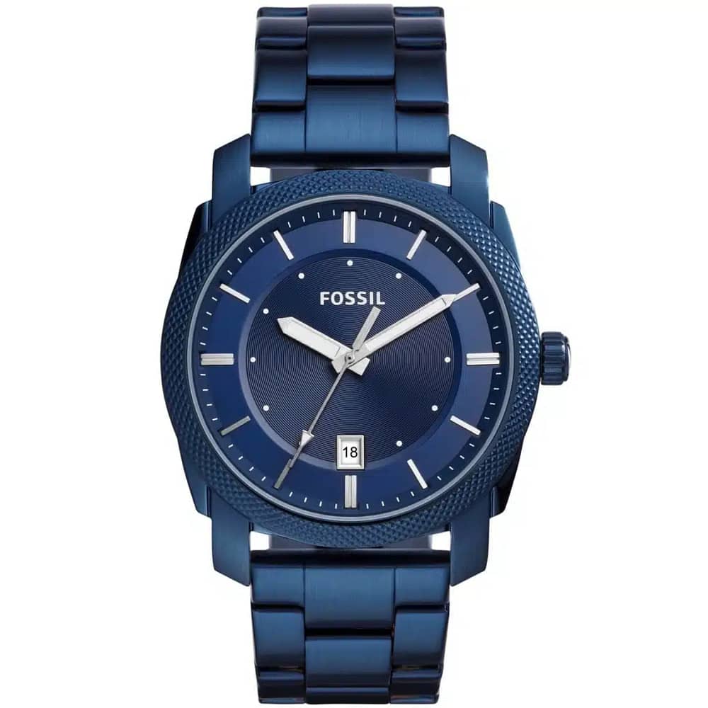 Fossil Men’s Quartz Stainless Steel Blue Dial 42mm Watch FS5231