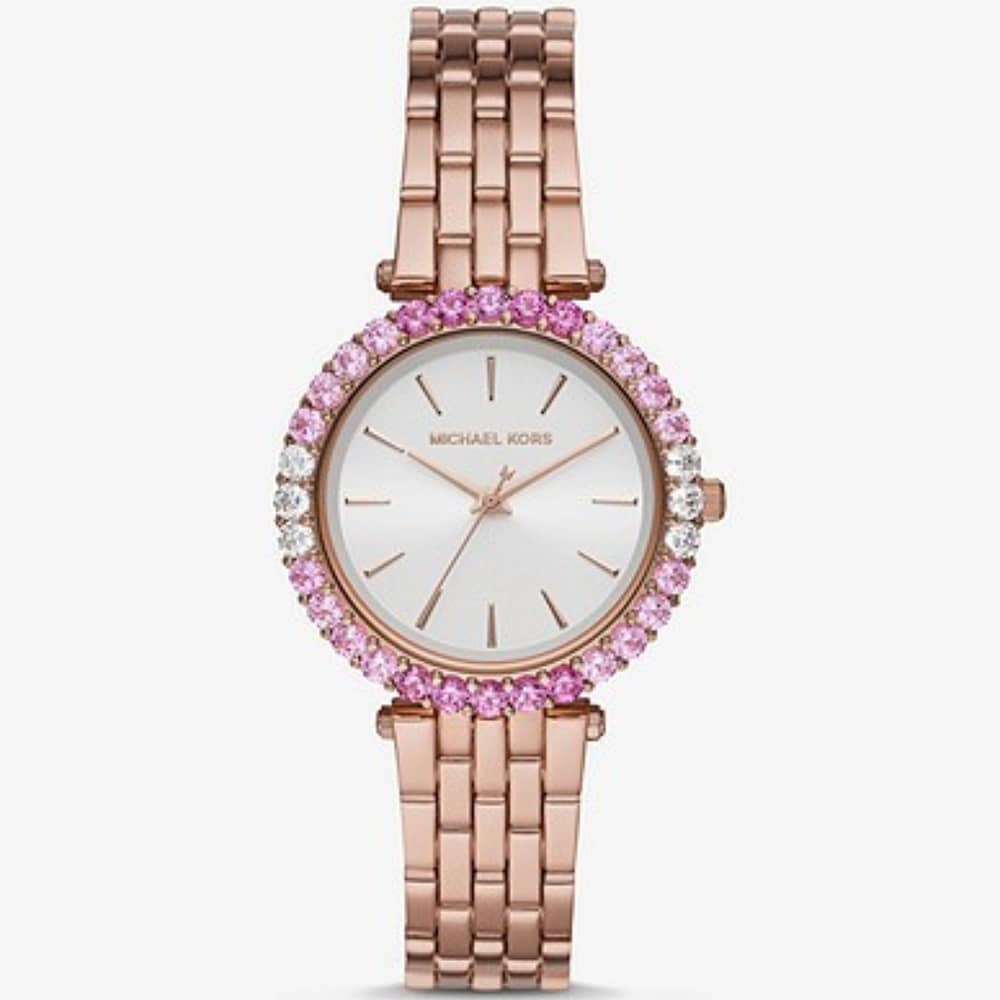 Michael Kors Women’s Quartz Stainless Steel White Dial 34mm Watch MK4517