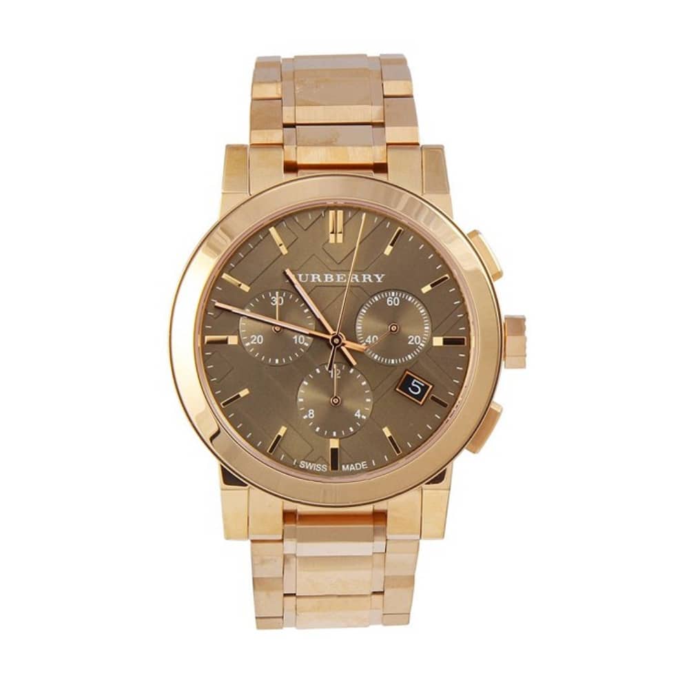 Burberry Unisex Swiss Made Stainless Steel Grey Dial 38mm Watch BU9754