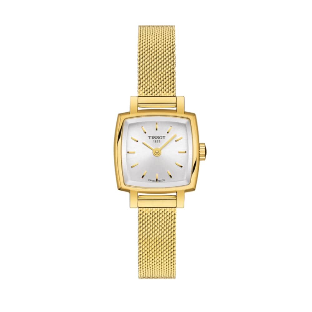 Tissot Women’s Quartz Swiss Made Gold Stainless Steel Silver Dial 20mm Watch T058.109.33.031.00