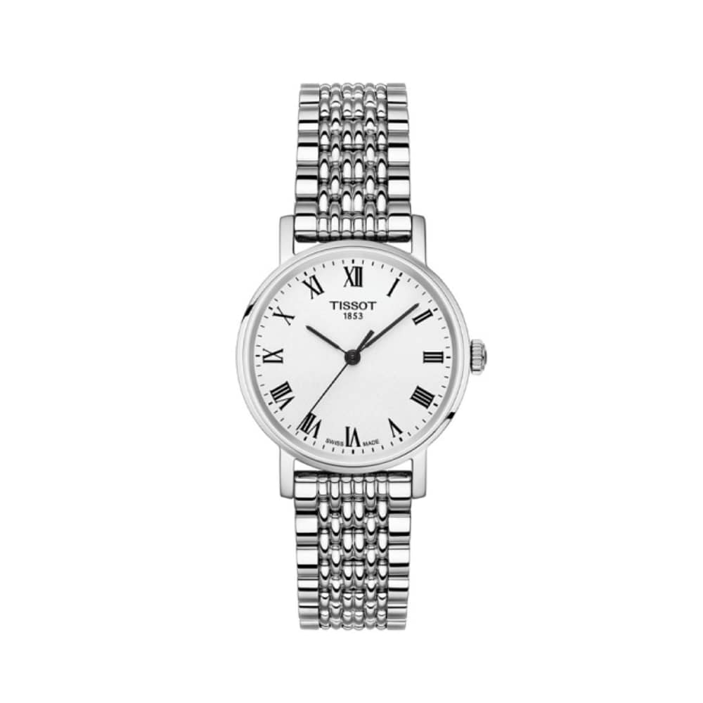 Tissot Women’s Quartz Swiss Made Silver Stainless Steel White Dial 30mm Watch T109.210.11.033.00