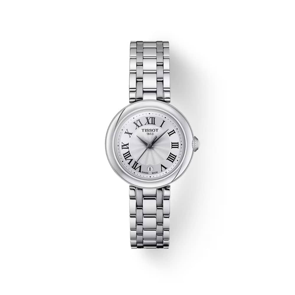 Tissot Women’s Quartz Swiss Made Silver Stainless Steel White Dial 26mm Watch T126.010.11.013.00