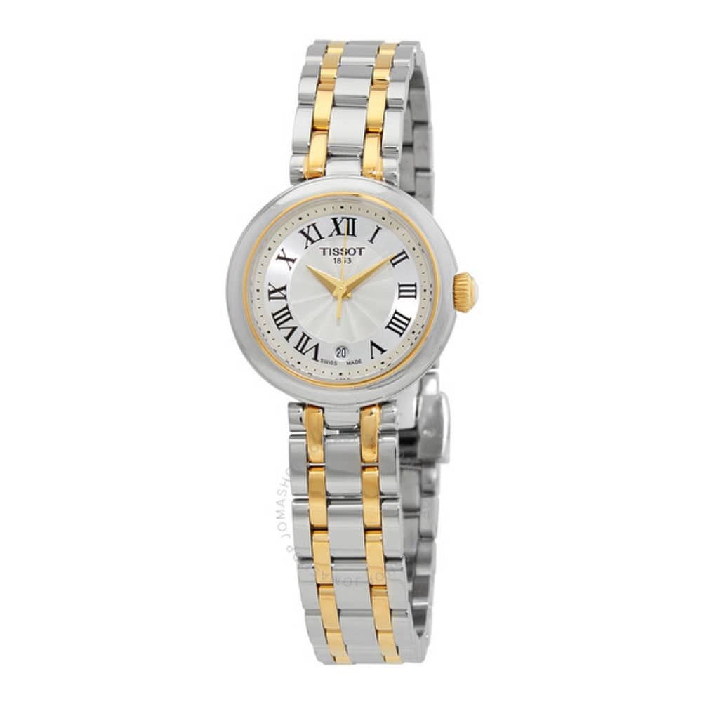 Tissot Women’s Quartz Swiss Made Two-tone Stainless Steel White Dial 26mm Watch T126.010.22.013.00