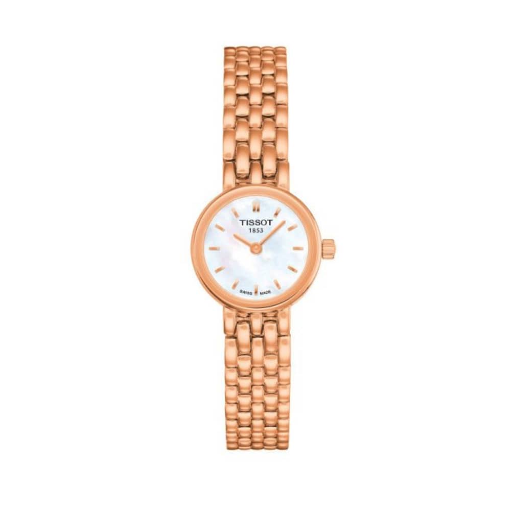 Tissot Women’s Quartz Swiss Made Rose Gold Stainless Steel Mother Of Pearl Dial 20mm Watch T058.009.33.111.00