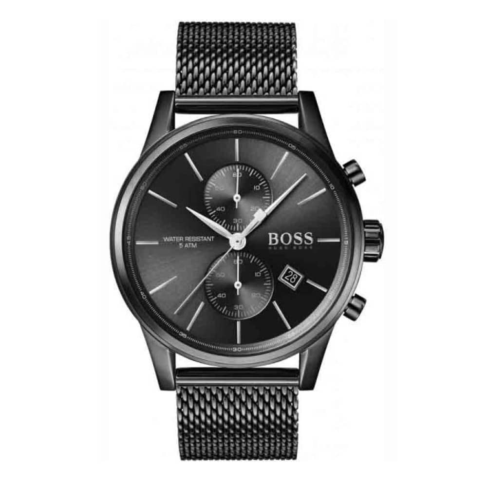 Hugo Boss Men’s Quartz Stainless Steel Black Dial 41mm Watch 1513769