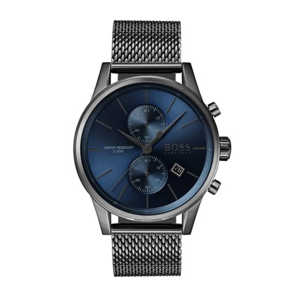 Hugo Boss Men’s Quartz Stainless Steel Blue Dial 41mm Watch 1513677