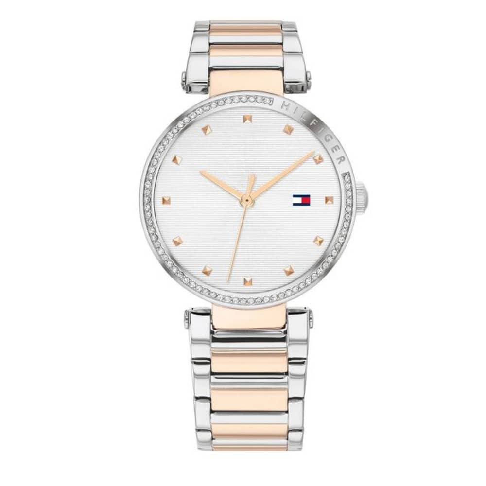Tommy Hilfiger Women’s Quartz Stainless Steel White Dial 32mm Watch 1782236