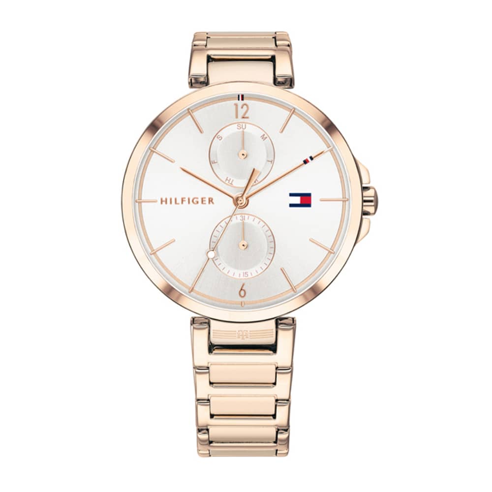 Tommy Hilfiger Women’s Quartz Stainless Steel White Dial 36mm Watch 1782124