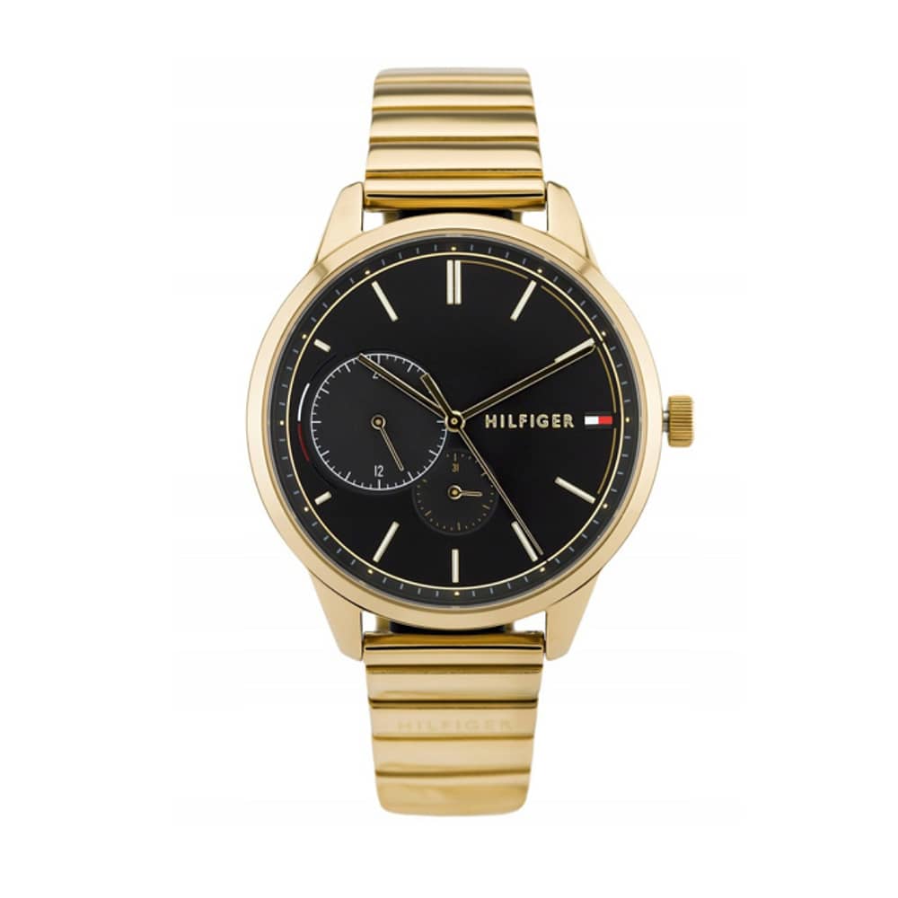 Tommy Hilfiger Women’s Quartz Stainless Steel Black Dial 38mm Watch 1782019