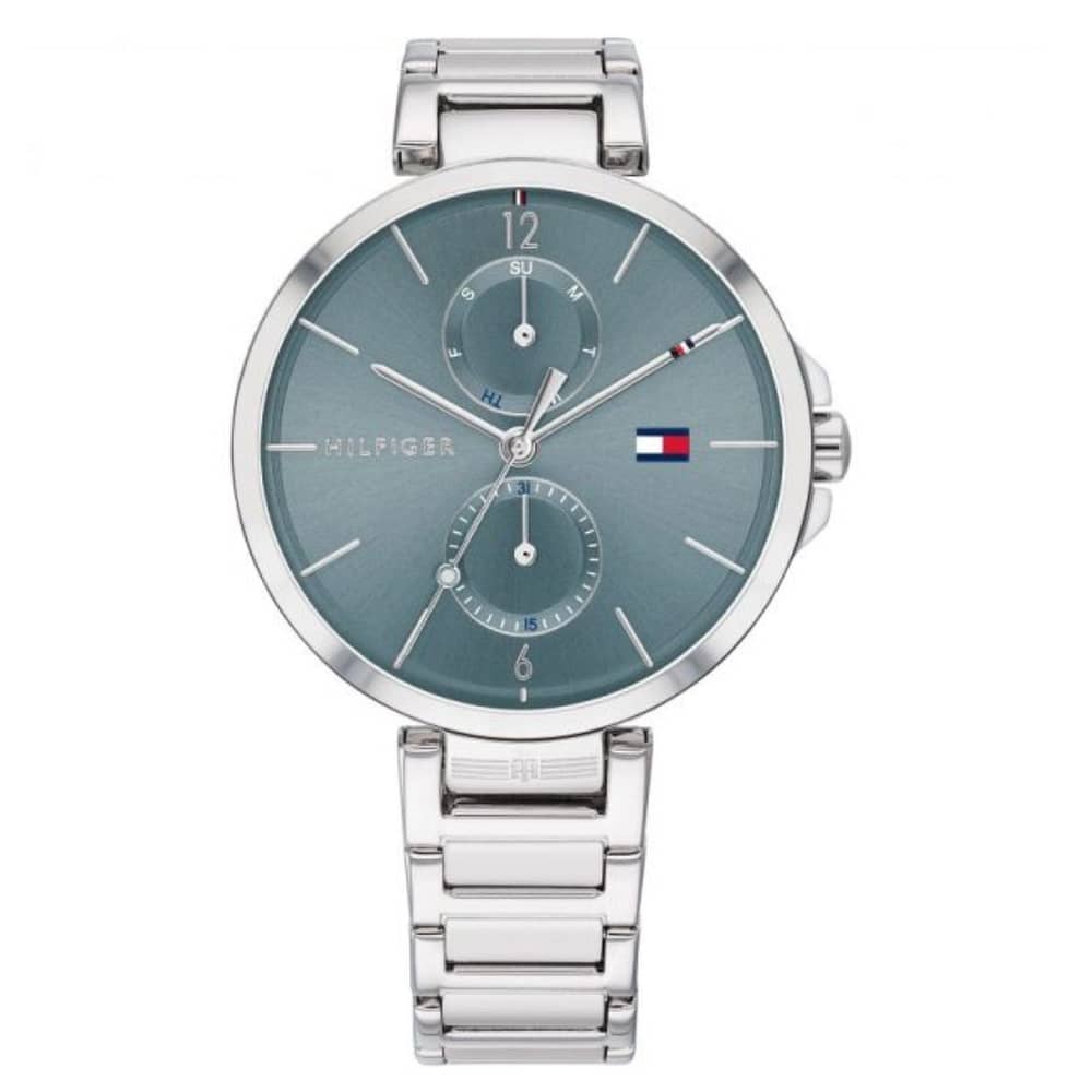 Tommy Hilfiger Women’s Quartz Stainless Steel Blue Dial 37mm Watch 1782126