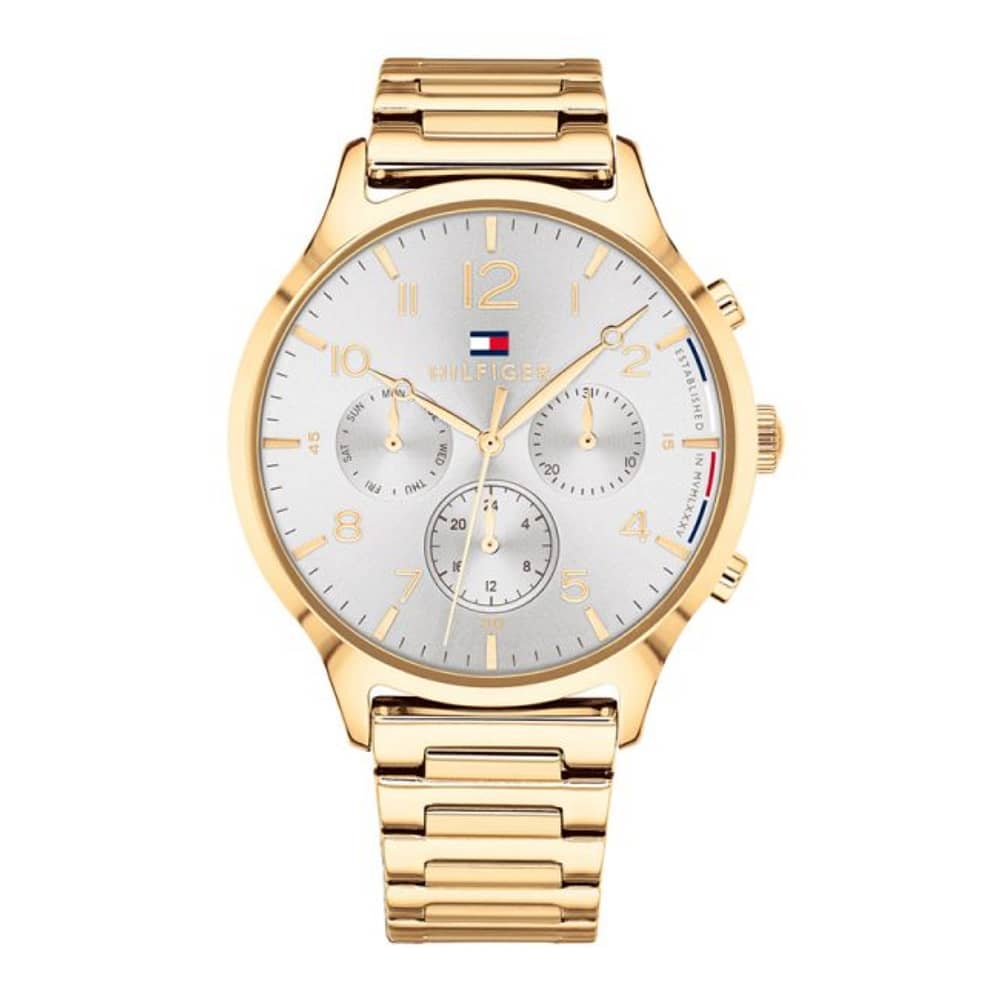Tommy Hilfiger Women’s Quartz Stainless Steel Silver Dial 38mm Watch 1781872