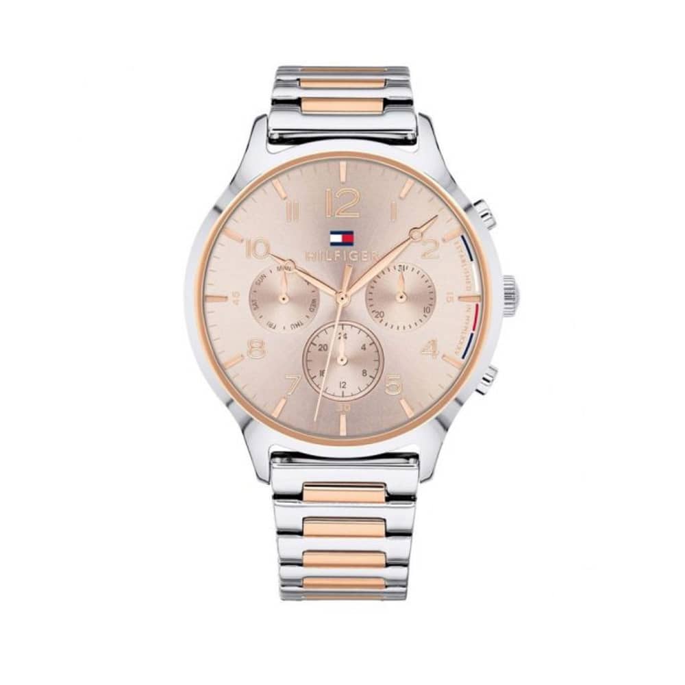 Tommy Hilfiger Women’s Quartz Stainless Steel Rose Gold Dial 38mm Watch 1781876
