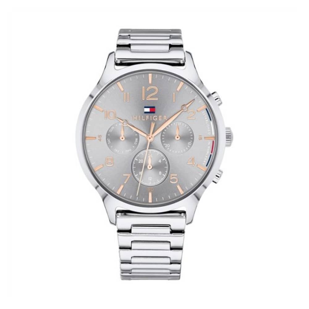 Tommy Hilfiger Women’s Quartz Stainless Steel Grey Dial 38mm Watch 1781871