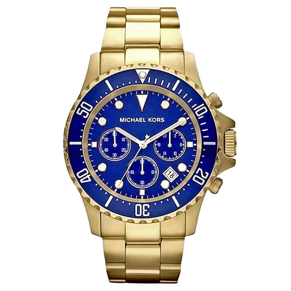 Michael Kors Men’s Stainless Steel Blue Dial 45mm Watch MK8267