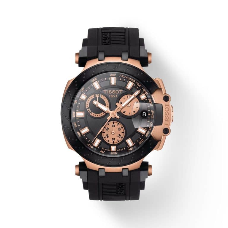 TISSOT Men’s Quartz Black Silicone Strap Black Dial 47mm Watch T115.417.37.051.00