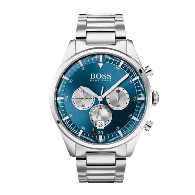 Hugo Boss Men’s Chronograph Quartz Stainless Steel Watch 44mm 1513713