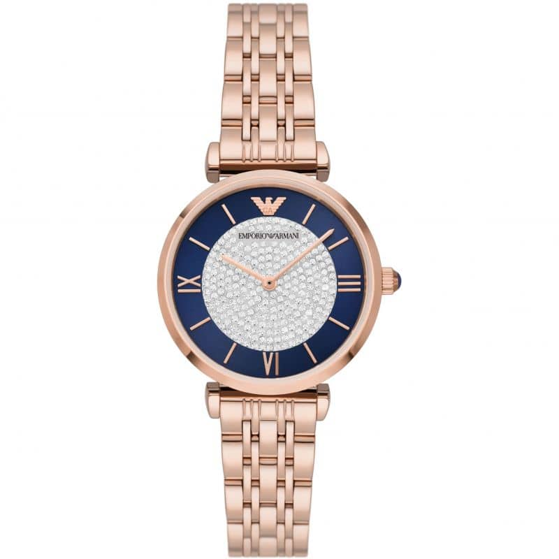 Emporio Armani Women’s Quartz Stainless Steel MultiColour Dial 32mm Watch AR11423