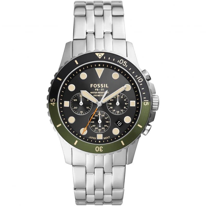 Fossil Men’s Chronograph Stainless Steel Watch FS5864