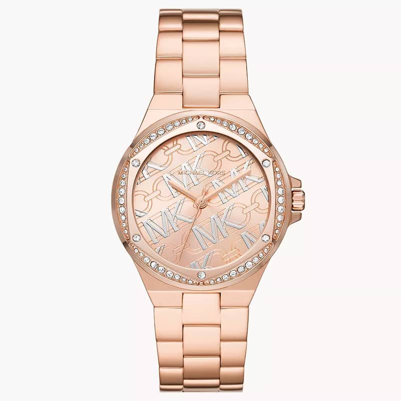 Michael Kors Women’s Quartz Rose Gold Stainless Steel Rose Gold Dial 37mm Watch MK7405